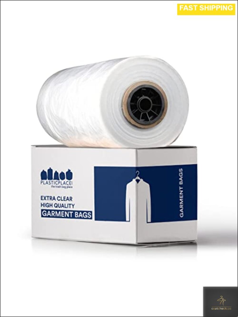 Clear Plastic Garment Bags Roll 54" 320 Count Dustproof Storage Covers